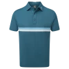 FootJoy Double Chest Band Pique Golf Polo Shirt 88391 1 FootJoy Double Chest Band Pique Golf Polo Shirt 88391 -Mens Sales Store FJ 88391 01