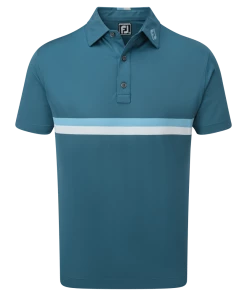 FootJoy Double Chest Band Pique Golf Polo Shirt 88391