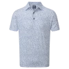 Footjoy Granite Print Lisle Golf Shirt 88418 -Mens Sales Store FJ 88418 01