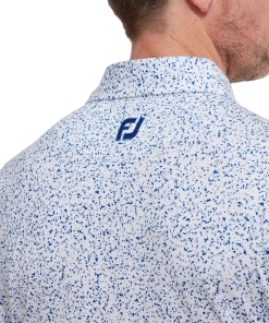 Footjoy Granite Print Lisle Golf Shirt 88418 -Mens Sales Store FJ 88418 05