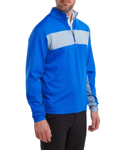 FootJoy Engineered Chest Stripe Chill-Out Golf Pullover 88429 -Mens Sales Store FJ 88429 02