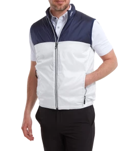 FootJoy Lightweight Insulated Thermal Golf Wind Vest 88432 9 FootJoy Lightweight Insulated Thermal Golf Wind Vest 88432 -Mens Sales Store FJ 88432 02