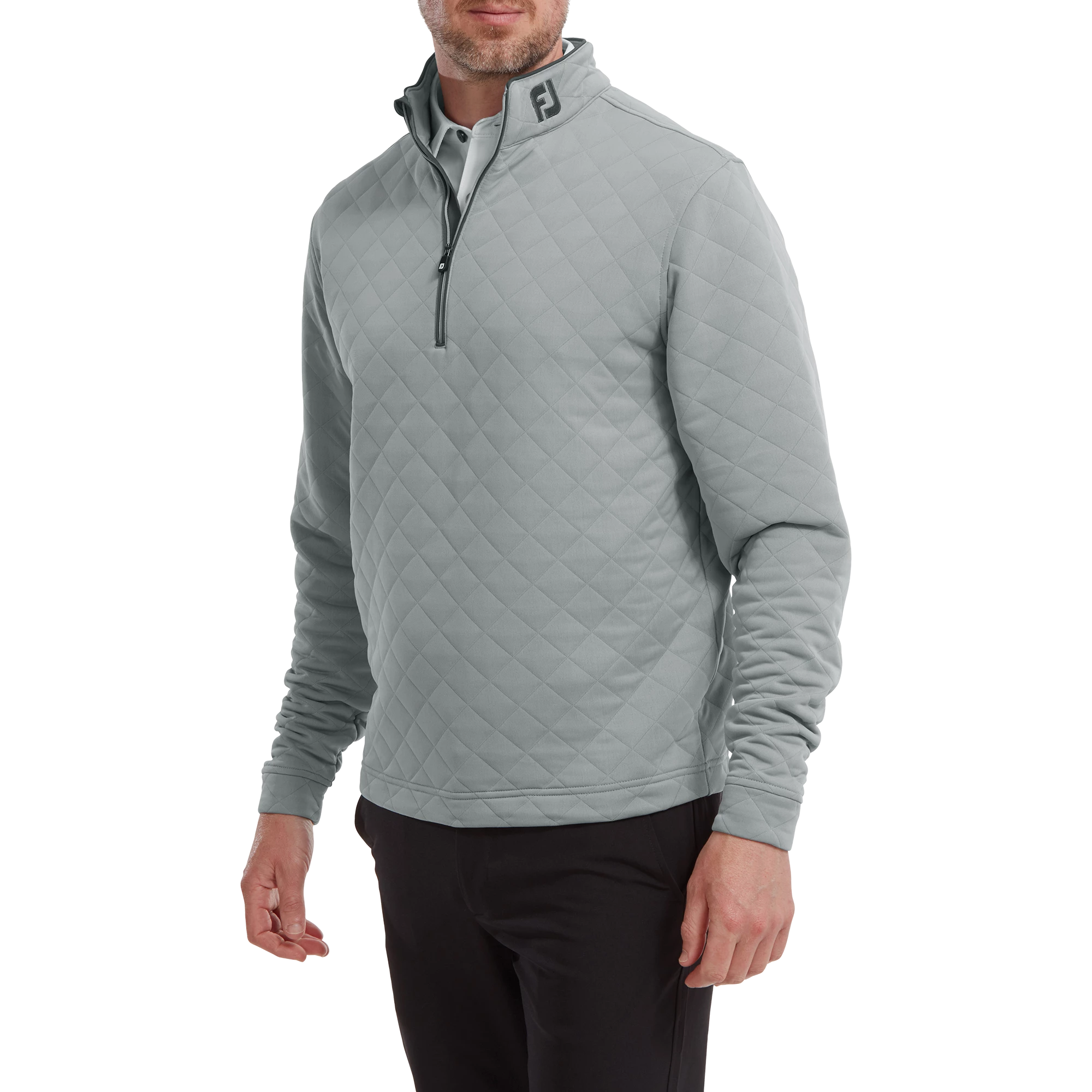 Footjoy Diamond Quilted Chill Out Golf Pullover 88453 6 Footjoy Diamond Quilted Chill Out Golf Pullover 88453 - Image 4