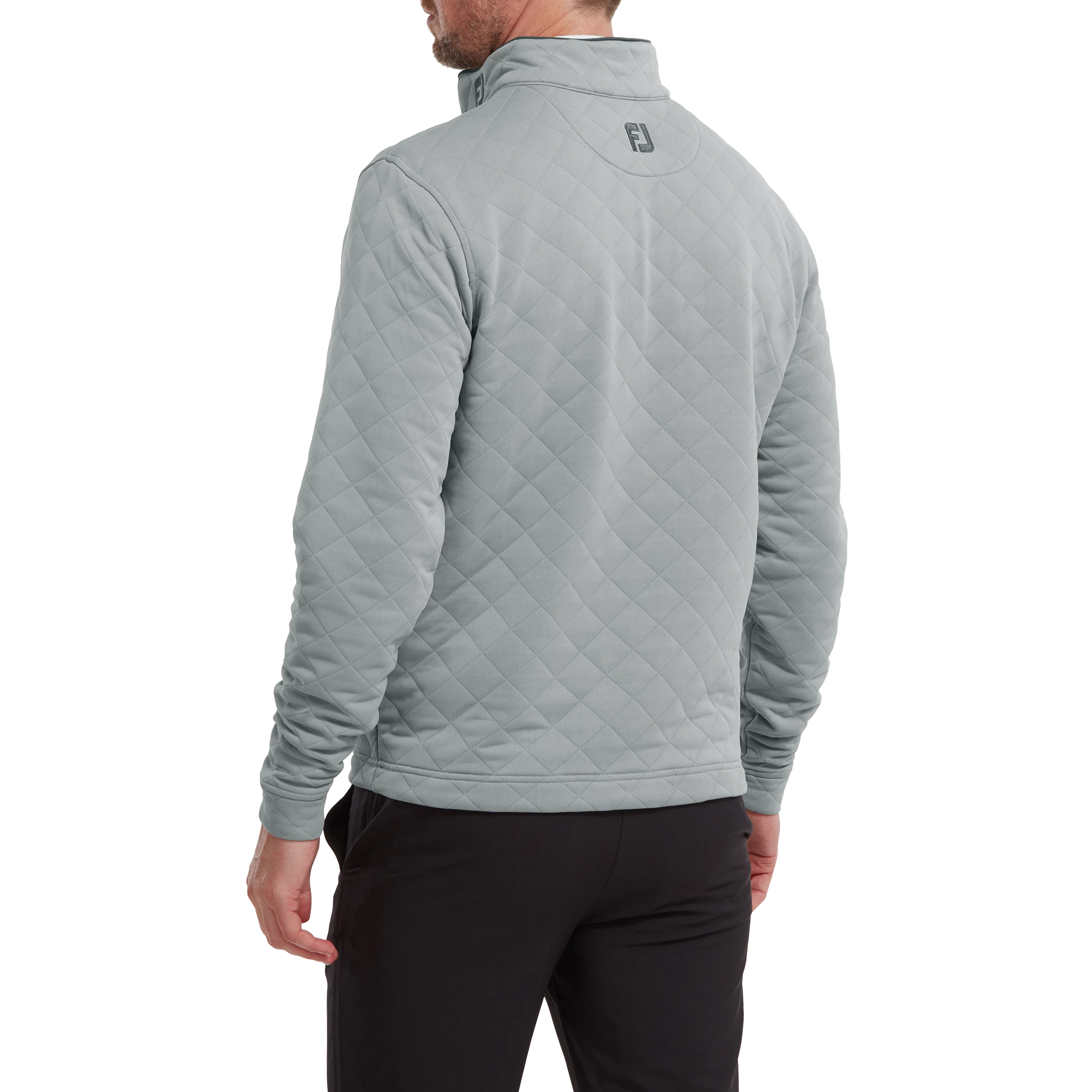 Footjoy Diamond Quilted Chill Out Golf Pullover 88453 5 Footjoy Diamond Quilted Chill Out Golf Pullover 88453 - Image 3