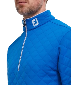 Footjoy Diamond Quilted Chill Out Golf Pullover 88454 9 Footjoy Diamond Quilted Chill Out Golf Pullover 88454 -Mens Sales Store FJ 88454 05