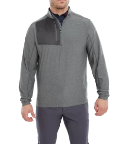 FootJoy Heather Chill-Out XP Golf Mid Layer 88833 -Mens Sales Store FJ 88833 02