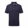 Footjoy Junior Stretch Pique Solid Golf Polo 92746 1 Footjoy Junior Stretch Pique Solid Golf Polo 92746 -Mens Sales Store FJ 92746 01