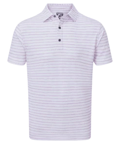 FootJoy Chalk Line Print Pique Golf Shirt 88383