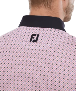 FootJoy Circle Print Golf Polo Shirt 80032 -Mens Sales Store FootJoy Circle Print Golf Polo Shirt 80032 2