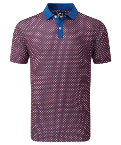 FootJoy Circle Print Golf Polo Shirt 80035