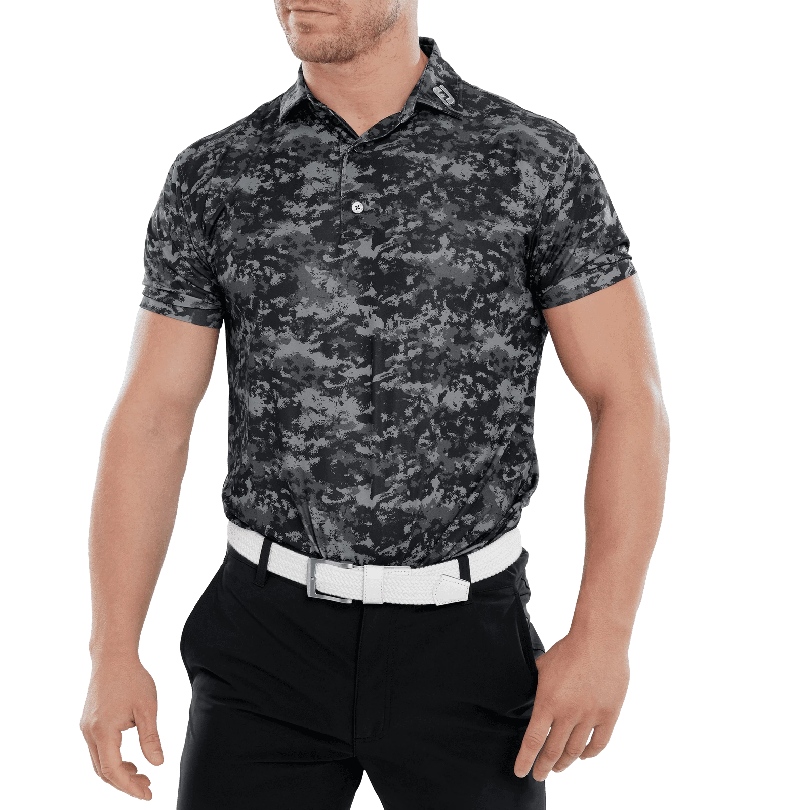 FootJoy Cloud Camo Golf Polo Shirt 80003 4 FootJoy Cloud Camo Golf Polo Shirt 80003 - Image 2