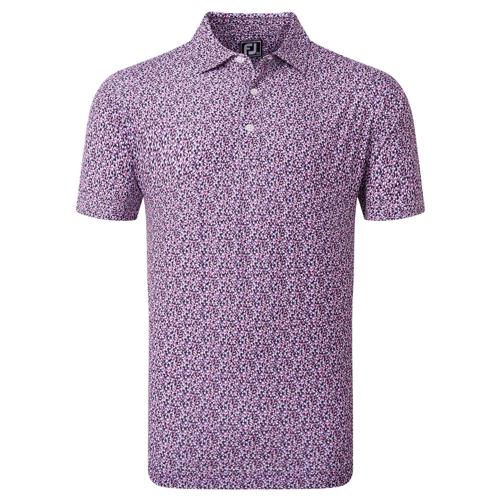 FootJoy Confetti Print Golf Polo Shirt 80087 3 FootJoy Confetti Print Golf Polo Shirt 80087