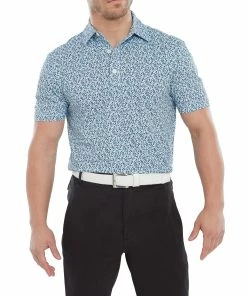 FootJoy Confetti Print Golf Polo Shirt 80088 -Mens Sales Store FootJoy Confetti Print Golf Polo Shirt 80088 13