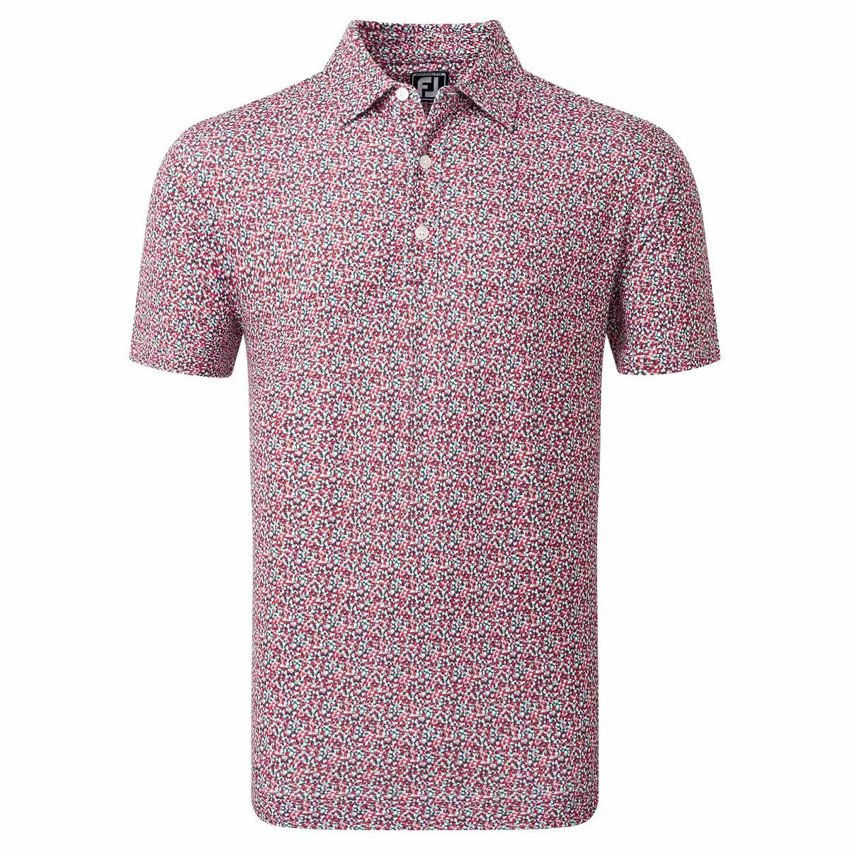 FootJoy Confetti Print Golf Polo Shirt 80089 3 FootJoy Confetti Print Golf Polo Shirt 80089