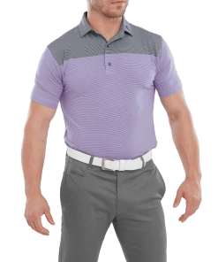 FootJoy End-On-End Block Golf Polo Shirt 80027 -Mens Sales Store FootJoy End On End Block Golf Polo Shirt 80027 0