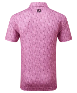 FootJoy Glass Print Golf Polo Shirt 80037 -Mens Sales Store FootJoy Glass Print Golf Polo Shirt 80037 13