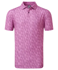 FootJoy Glass Print Golf Polo Shirt 80037