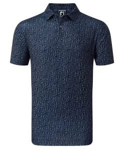FootJoy Glass Print Golf Polo Shirt 80038