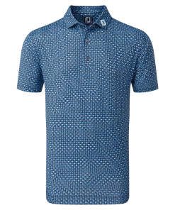 FootJoy Half Moon Geo Print Golf Polo Shirt 80013