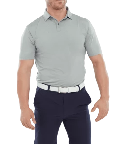 FootJoy Heather Lisle Golf Polo Shirt 80144 10 FootJoy Heather Lisle Golf Polo Shirt 80144 -Mens Sales Store FootJoy Heather Lisle Golf Polo Shirt 80144 4