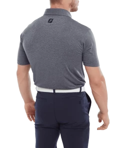FootJoy Heather Self Collar Golf Polo Shirt 80137 9 FootJoy Heather Self Collar Golf Polo Shirt 80137 -Mens Sales Store FootJoy Heather Self Collar Golf Polo Shirt 80137 7