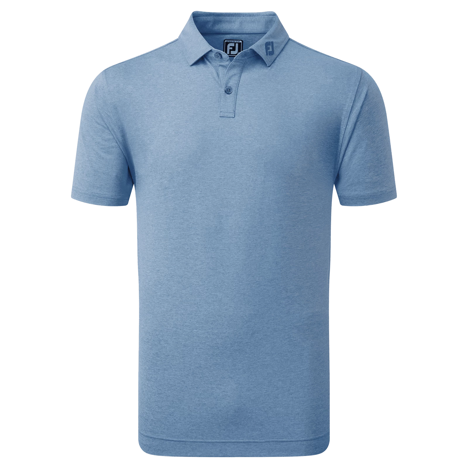 FootJoy Heather Self Collar Polo Shirt 80142 3 FootJoy Heather Self Collar Polo Shirt 80142