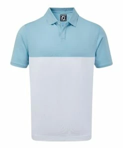 FootJoy Lisle Engineered Colour Block Polo Shirt 92936
