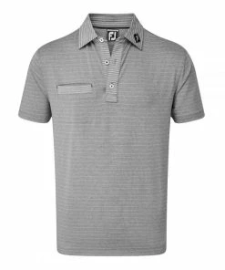 FootJoy Lisle Pinstripe Mix Golf Polo 84422