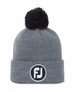 FootJoy Solid Pom Pom Golf Beanie FH22BSPOM