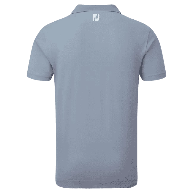 FootJoy Solid Stripe Placket Pique Golf Shirt 88381 4 FootJoy Solid Stripe Placket Pique Golf Shirt 88381 - Image 2