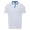 FootJoy Solid Stripe Placket Pique Golf Shirt 88382 1 FootJoy Solid Stripe Placket Pique Golf Shirt 88382 -Mens Sales Store FootJoy Solid Stripe Placket Pique Golf Shirt 8