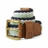 FootJoy Solid Striped Braided Golf Belt 69484 -Mens Sales Store FootJoy Solid Striped Braided Golf Belt 69484 0