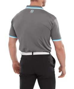 FootJoy Solid Trim Golf Polo Shirt 80059 10 FootJoy Solid Trim Golf Polo Shirt 80059 -Mens Sales Store FootJoy Solid Trim Golf Polo Shirt 80059 2