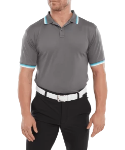 FootJoy Solid Trim Golf Polo Shirt 80059 9 FootJoy Solid Trim Golf Polo Shirt 80059 -Mens Sales Store FootJoy Solid Trim Golf Polo Shirt 80059 9