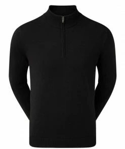 FootJoy Wool Blend 1/2 Zip Lined Golf Sweater 90207