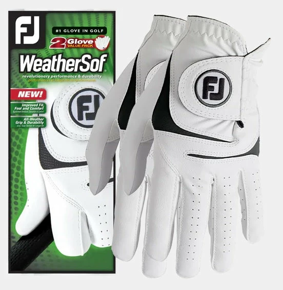 Footjoy WeatherSof Golf Glove | 2 Pack 66253 3 Footjoy WeatherSof Golf Glove | 2 Pack 66253