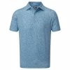 Footjoy Granite Print Lisle Golf Shirt 88417 -Mens Sales Store Footjoy Granite Print Lisle Golf Shirt 11