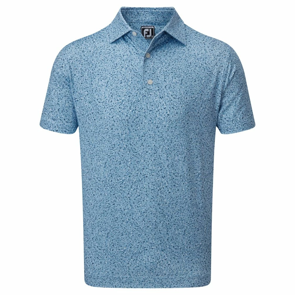 Footjoy Granite Print Lisle Golf Shirt 88417 3 Footjoy Granite Print Lisle Golf Shirt 88417