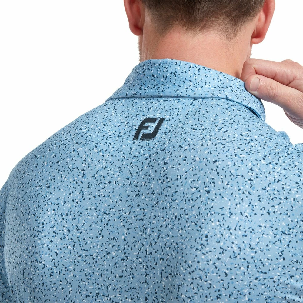 Footjoy Granite Print Lisle Golf Shirt 88417 5 Footjoy Granite Print Lisle Golf Shirt 88417 - Image 3