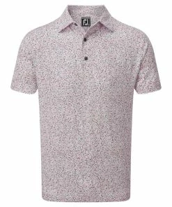 Footjoy Granite Print Lisle Golf Shirt 88416