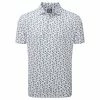 Footjoy Mini Print Floral Golf Shirt 88784 -Mens Sales Store Footjoy Mini Print Floral Golf Shirt 88784 1