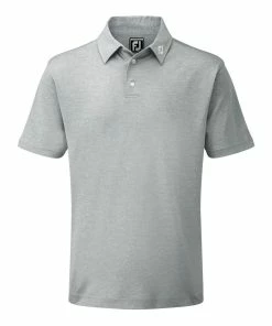 Footjoy Stretch Pique Solid Golf Polo Shirt 91819