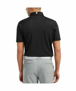 Footjoy Stretch Pique Solid Golf Shirt 91822 -Mens Sales Store Footjoy Stretch Pique Solid Golf Shirt 91822 101