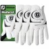Footjoy WeatherSof Golf Glove | 3 Pack 66255 -Mens Sales Store Footjoy WeatherSof Golf Glove Pack 1