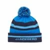 J.Lindeberg J Lindeberg Stripe Golf Beanie GMAC03156 -Mens Sales Store GMAC03156 O349 a ForscreenuseJPG dpi150