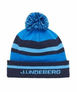 J.Lindeberg J Lindeberg Stripe Golf Beanie GMAC03156