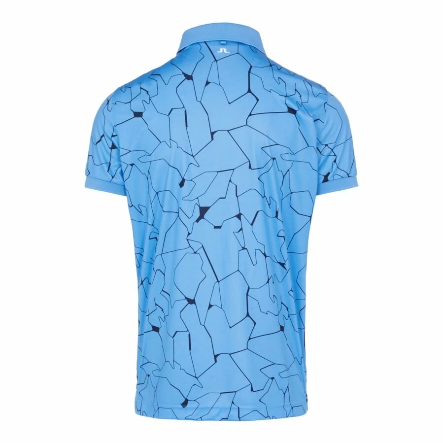 J.Lindeberg J. Lindeberg Tour Tech Print Golf Polo Shirt GMJT03921 4 J.Lindeberg J. Lindeberg Tour Tech Print Golf Polo Shirt GMJT03921 - Image 2