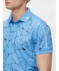 J.Lindeberg J. Lindeberg Tour Tech Print Golf Polo Shirt GMJT03921 10 J.Lindeberg J. Lindeberg Tour Tech Print Golf Polo Shirt GMJT03921 -Mens Sales Store GMJT03921 O073 f ForscreenuseJPG dpi150