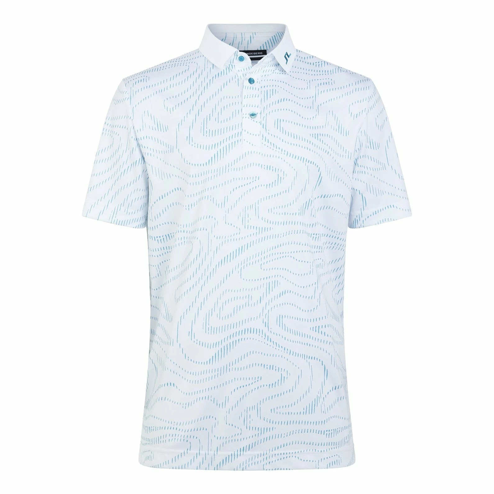 J.Lindeberg KV Print Golf Shirt GMJT05563 3 J.Lindeberg KV Print Golf Shirt GMJT05563