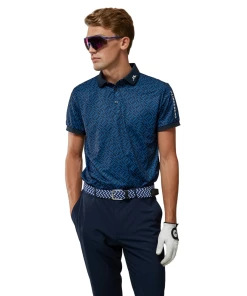 J.Lindeberg Tour Tech Print Golf Shirt GMJT07067